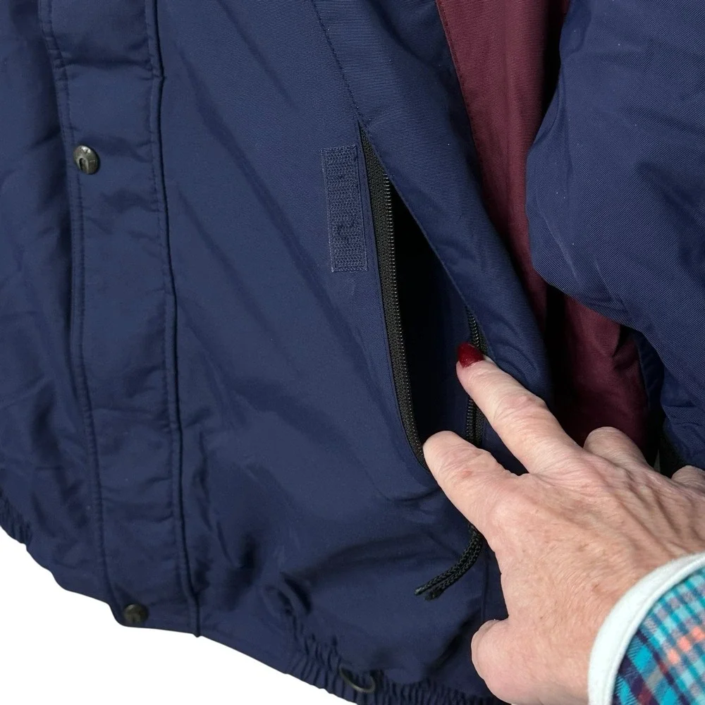 VTG The North Face‎ Goose Down Ski Jacket Men's Size Large Extreme Snowboard Y2K